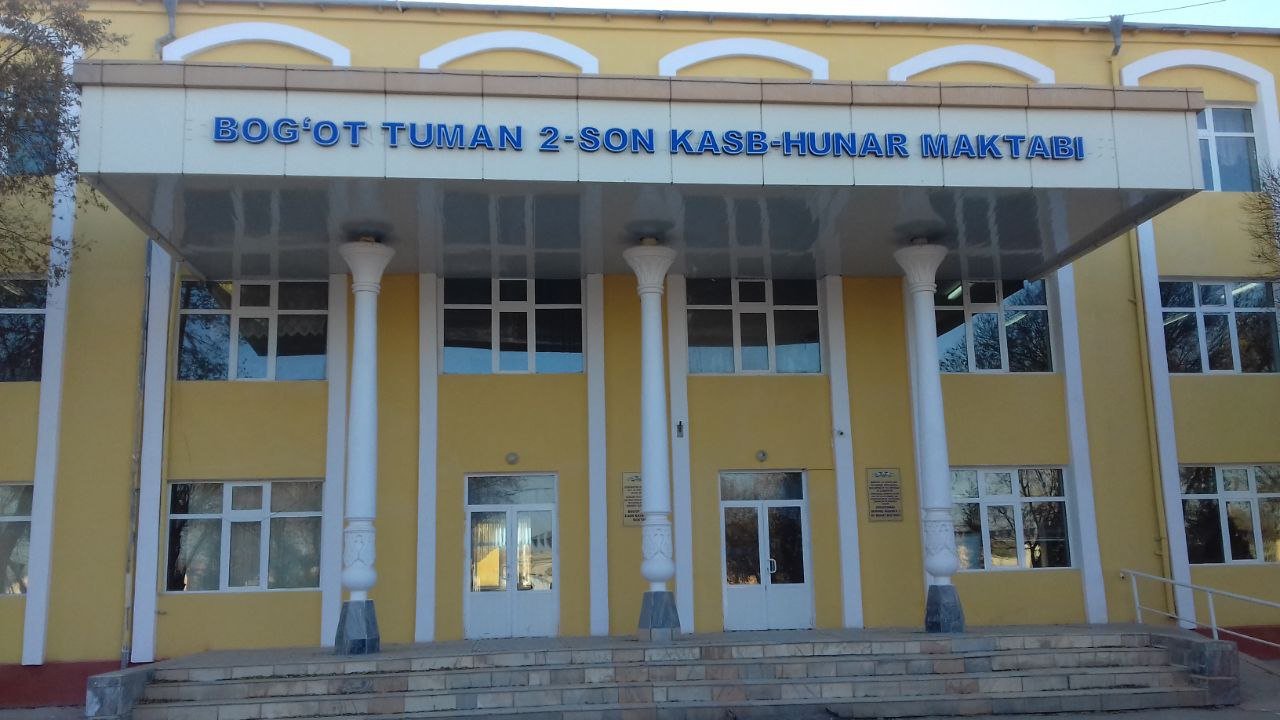 BOG'OT TUMAN 2-SON POLITEXNIKUMI